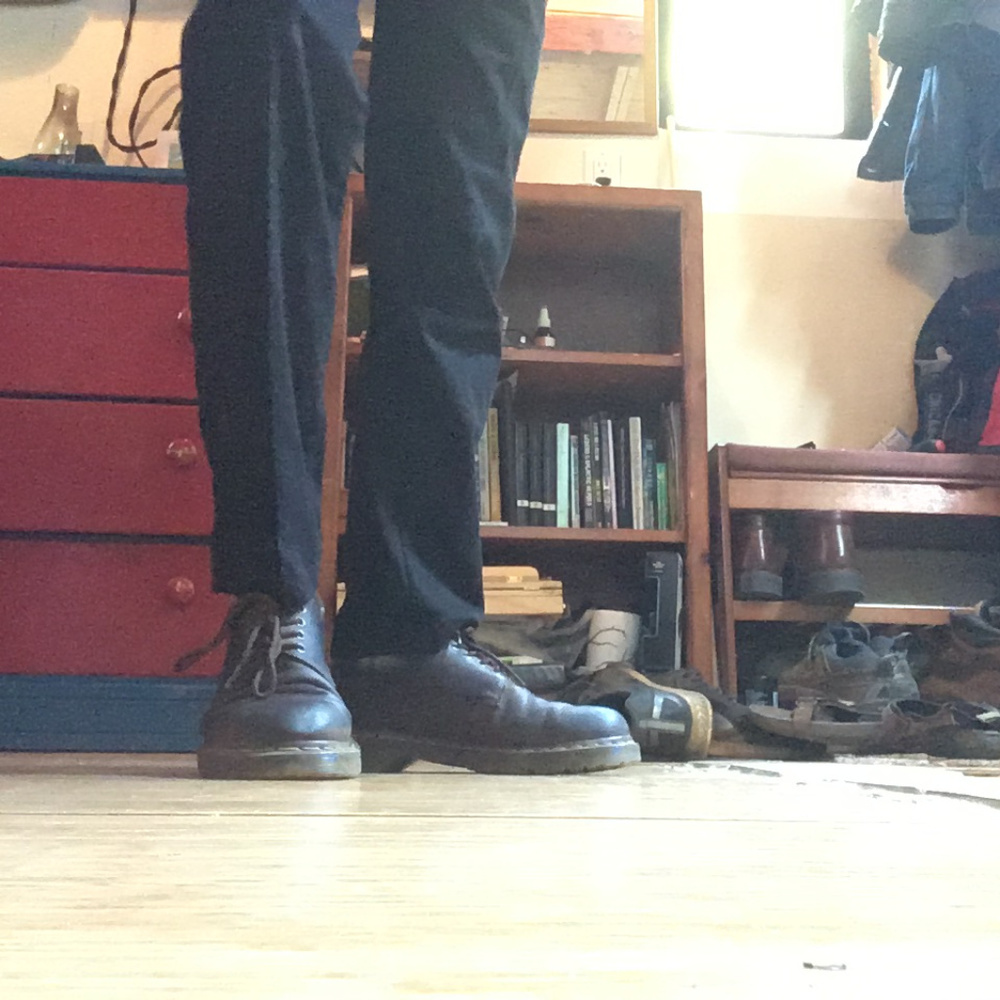 Classic Brown Dr. Martens Stanton Oxfords